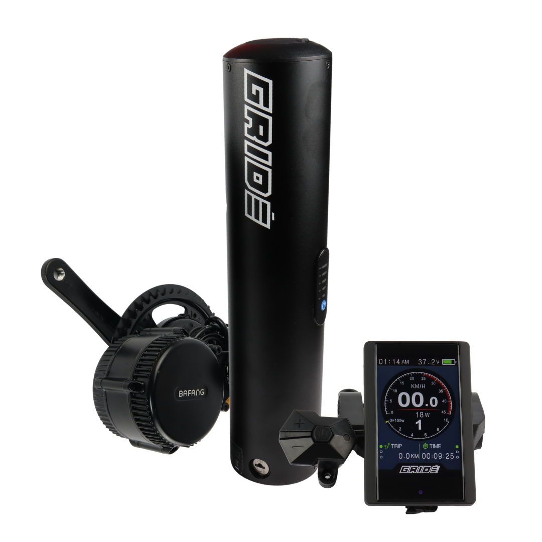 14Ah Battery | 850C Display | 250W Mid-Drive E-Bike Conversion Kit