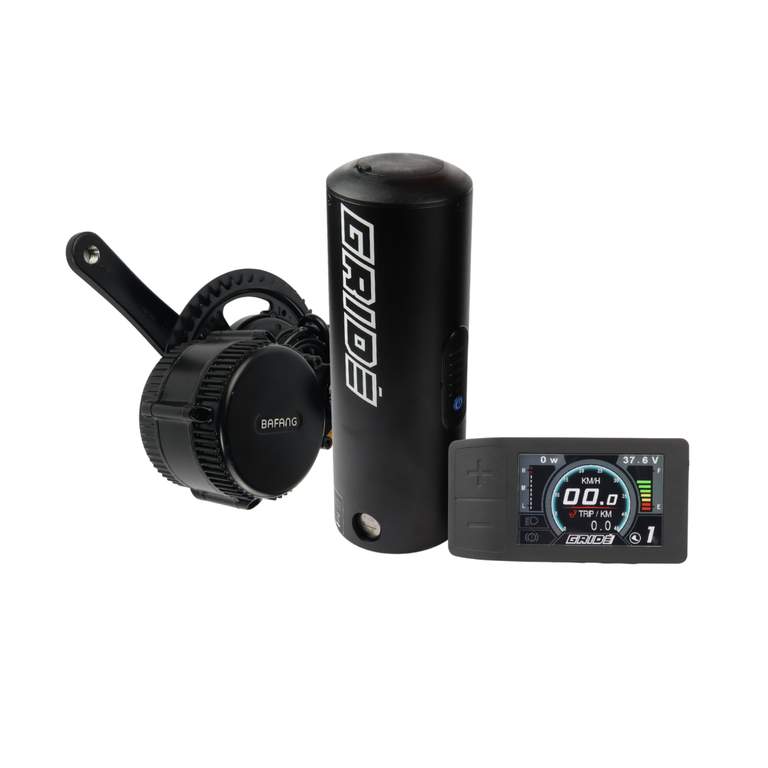 7Ah Battery | 500C Display | 250W Mid-Drive E-Bike Conversion Kit