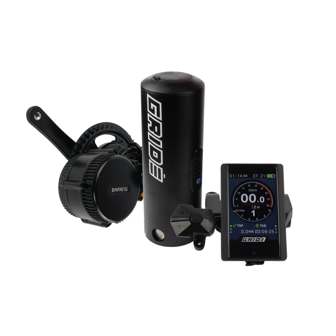 7Ah Battery | 850C Display | 250W Mid-Drive E-Bike Conversion Kit