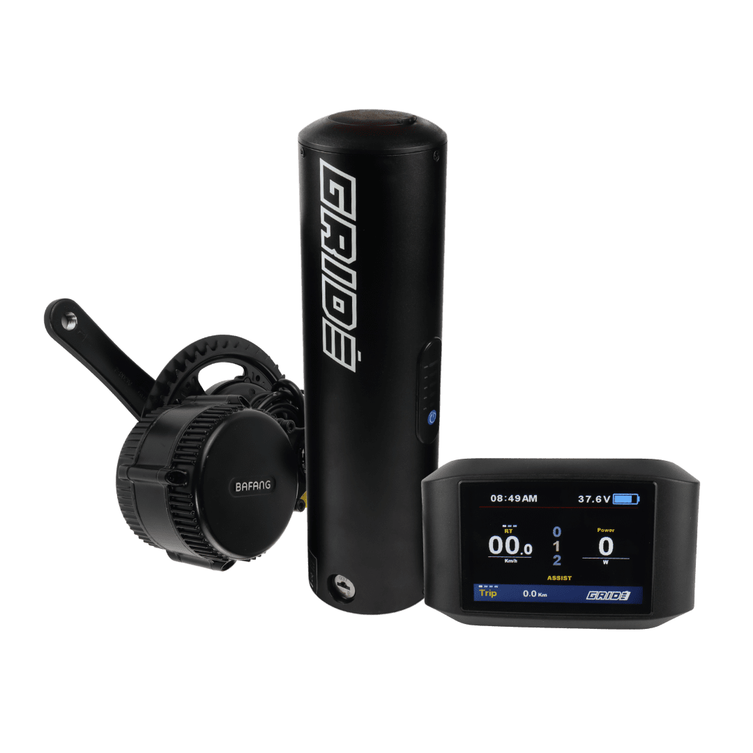 10.5Ah Battery | 750C Display | 250W Mid-Drive E-Bike Conversion Kit