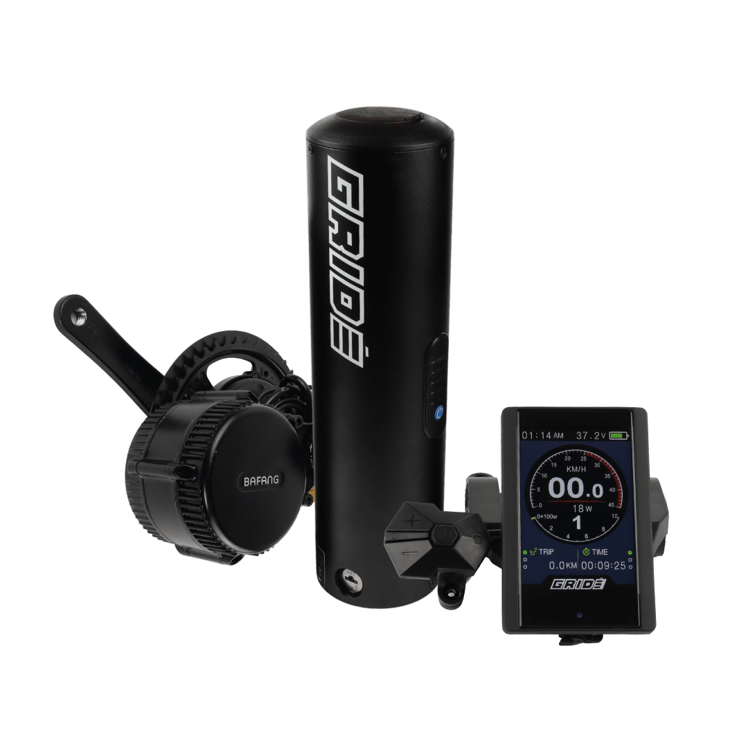 10.5Ah Battery | 850C Display | 250W Mid-Drive E-Bike Conversion Kit