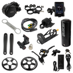 Load image into Gallery viewer, 7Ah Battery | 850C Display | 250W Mid-Drive E-Bike Conversion Kit
