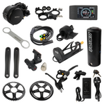 Load image into Gallery viewer, 7Ah Battery | 500C Display | 250W Mid-Drive E-Bike Conversion Kit
